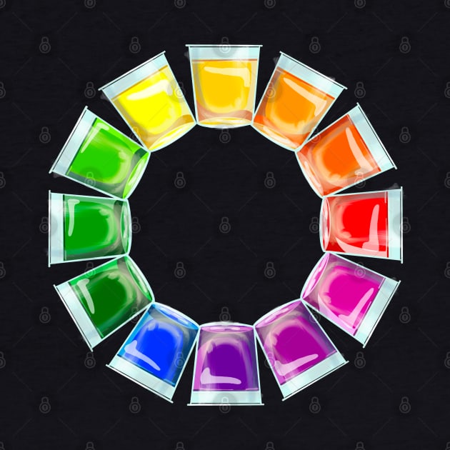 My Jelly Shot Color Whhel by BullShirtCo